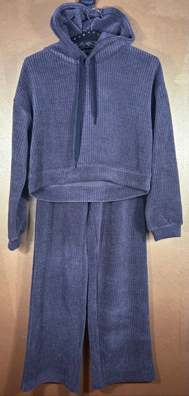 Avec Les Filles ribbed sweatsuit size XS